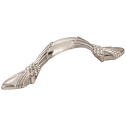 Hardware Resources 3" Center-to-Center Satin Nickel Baroque Capri Cabinet Pull