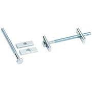 Hardware Resources 3-5/8" x 1/4" Diameter Zinc Plated Draw Bolt with 1-1/4" Wide Plate Sold by the Keg