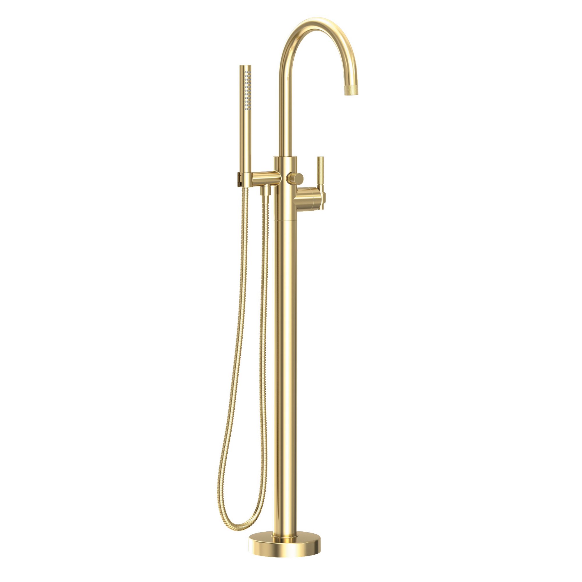 Newport Brass Muncy Exposed Tub and Hand Shower Set - Free Standing