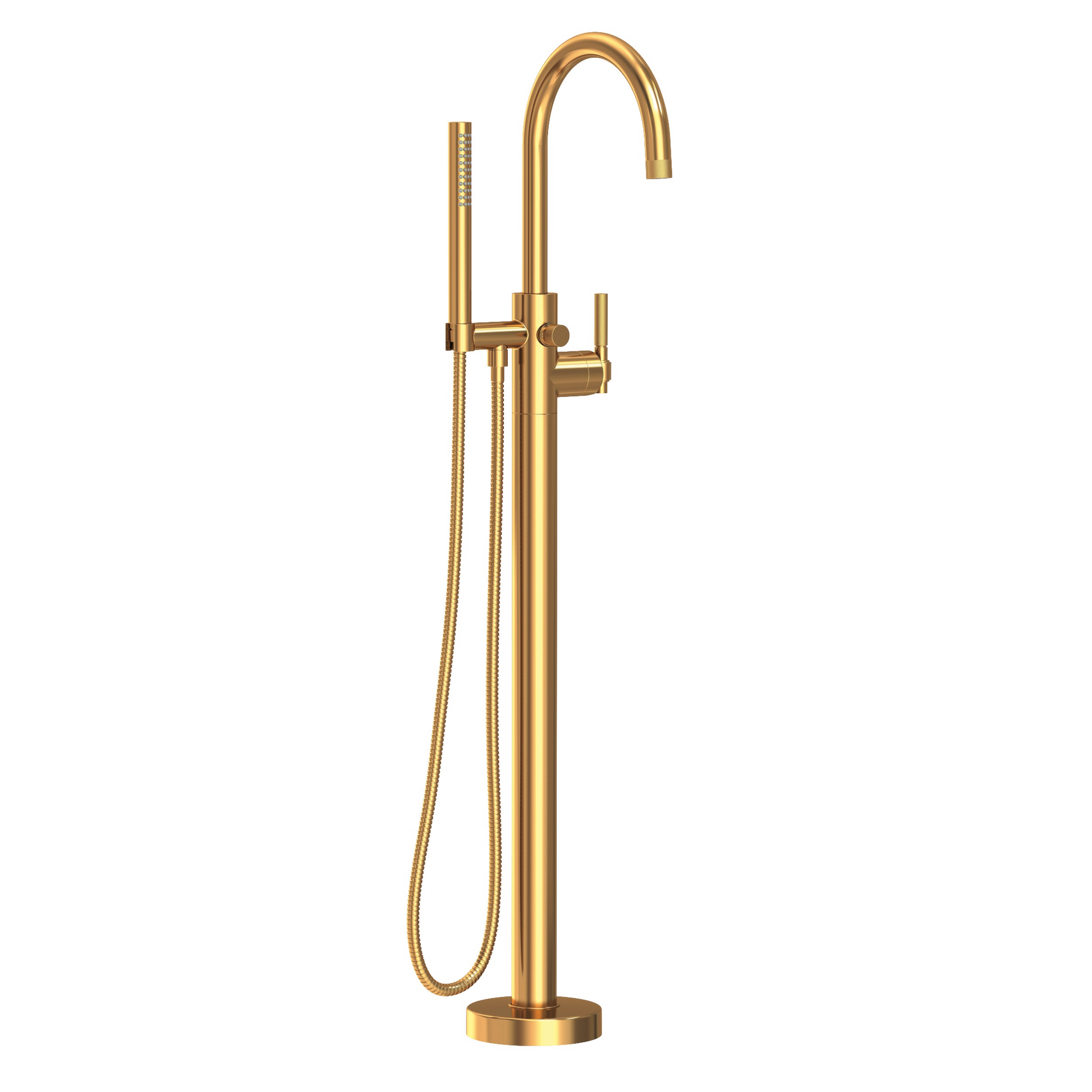 Newport Brass Muncy Exposed Tub and Hand Shower Set - Free Standing
