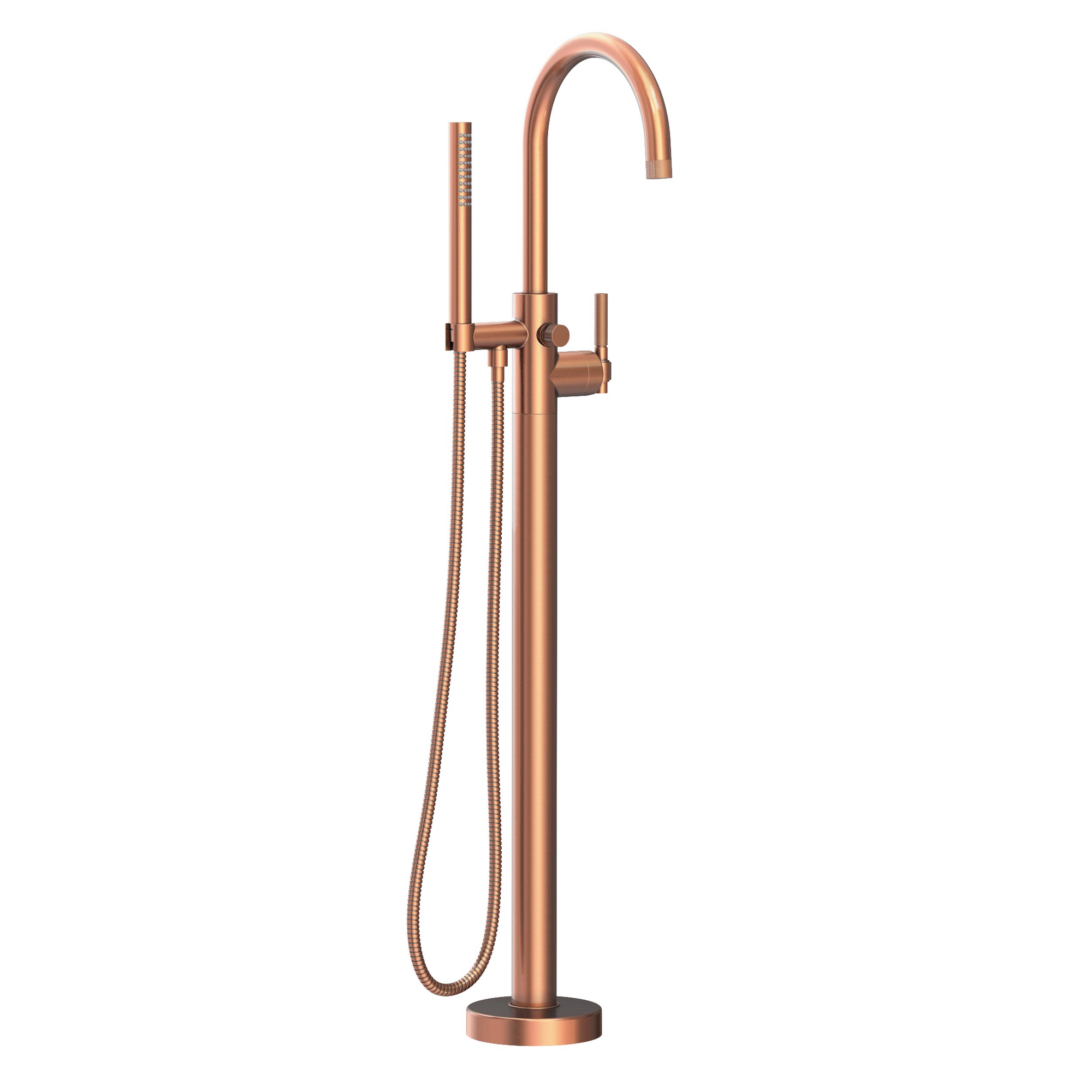Newport Brass Muncy Exposed Tub and Hand Shower Set - Free Standing