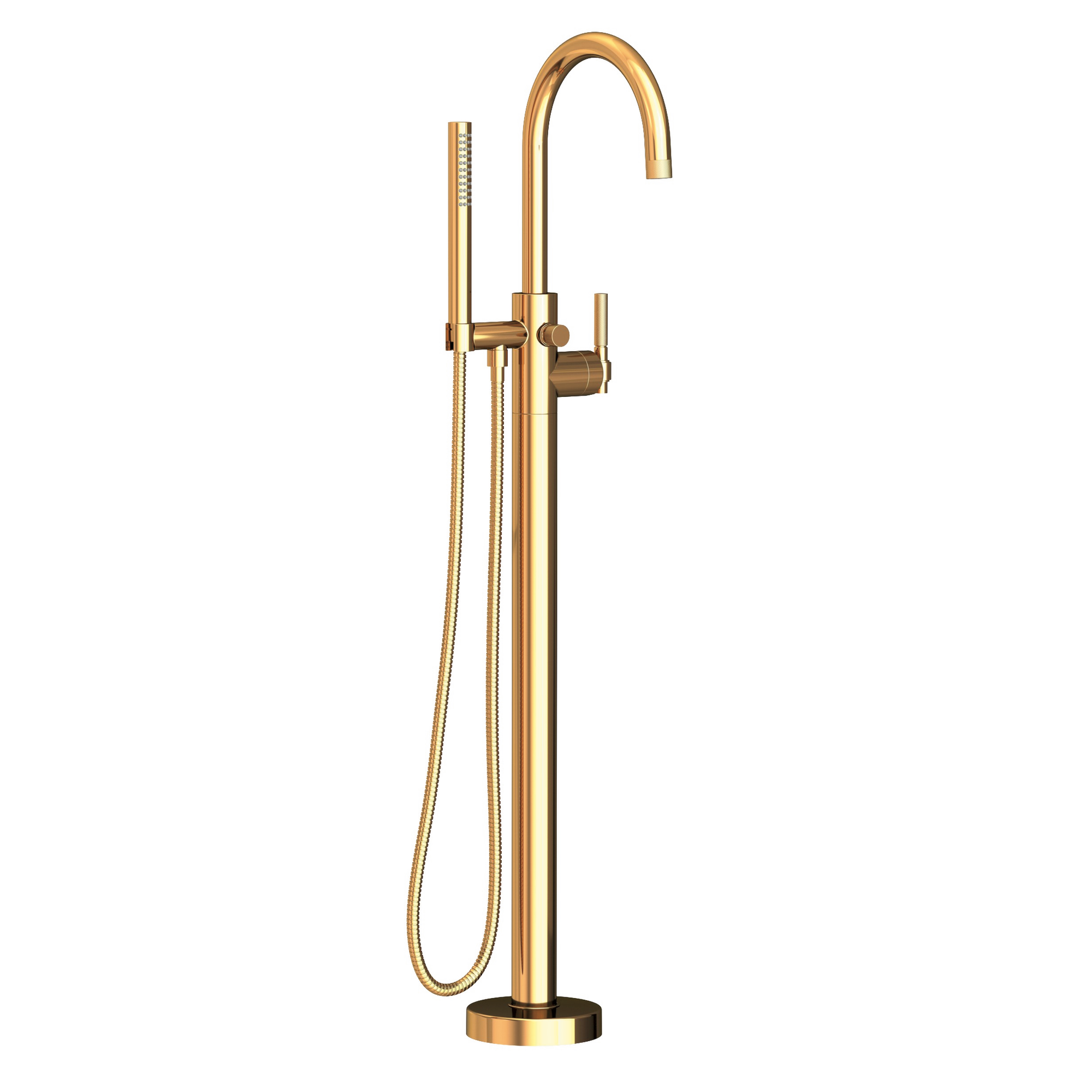 Newport Brass Muncy Exposed Tub and Hand Shower Set - Free Standing