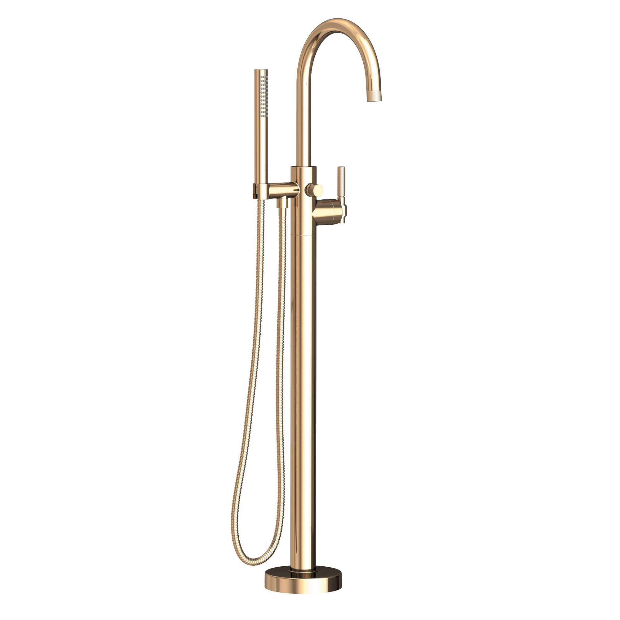 Newport Brass Muncy Exposed Tub and Hand Shower Set - Free Standing