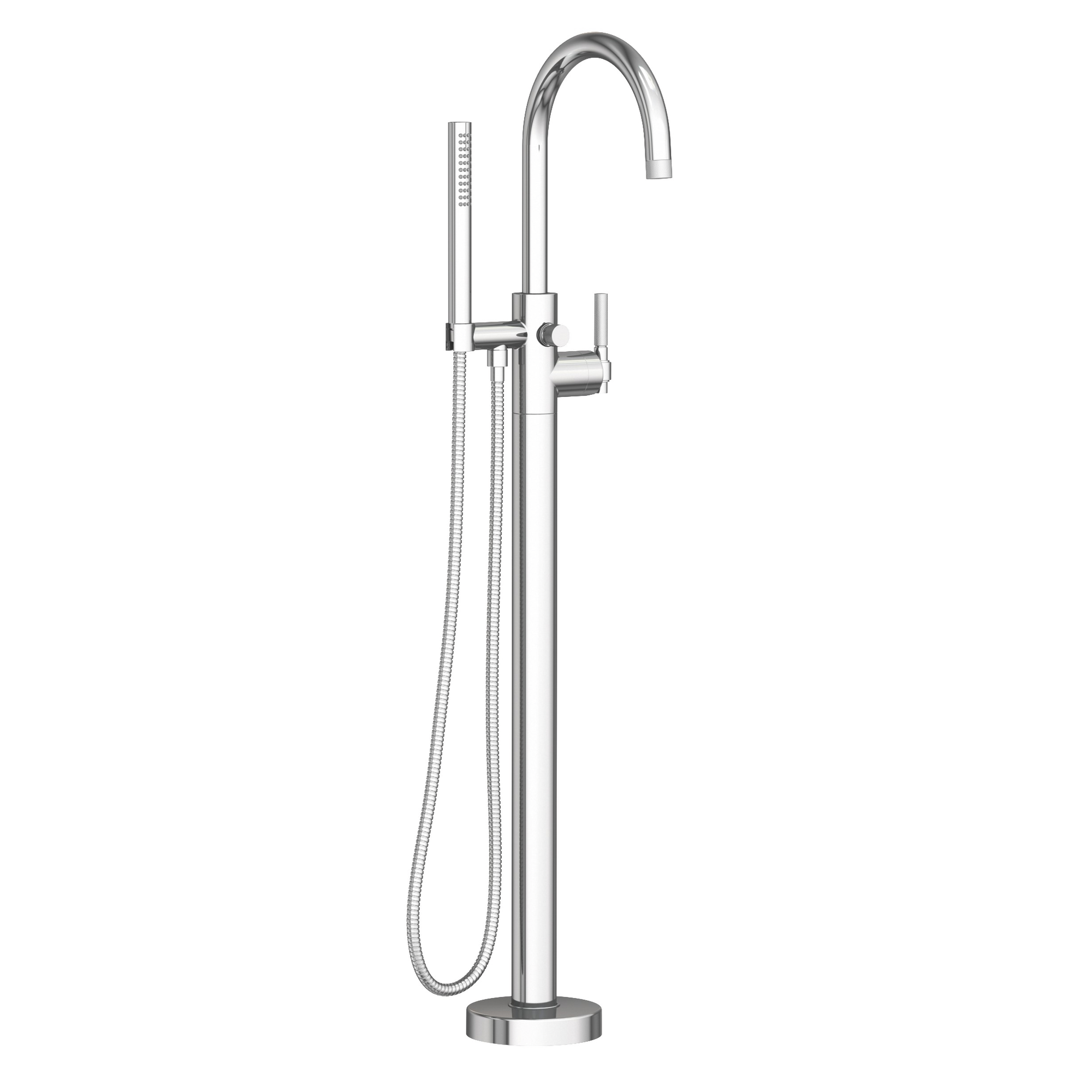 Newport Brass Muncy Exposed Tub and Hand Shower Set - Free Standing