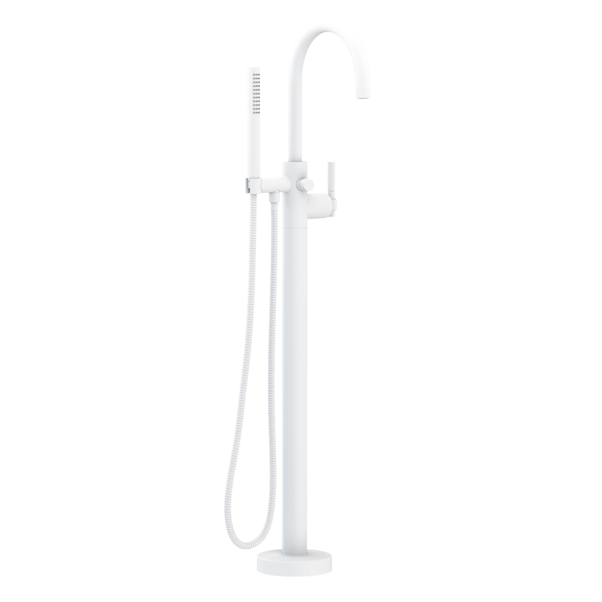 Newport Brass Muncy Exposed Tub and Hand Shower Set - Free Standing