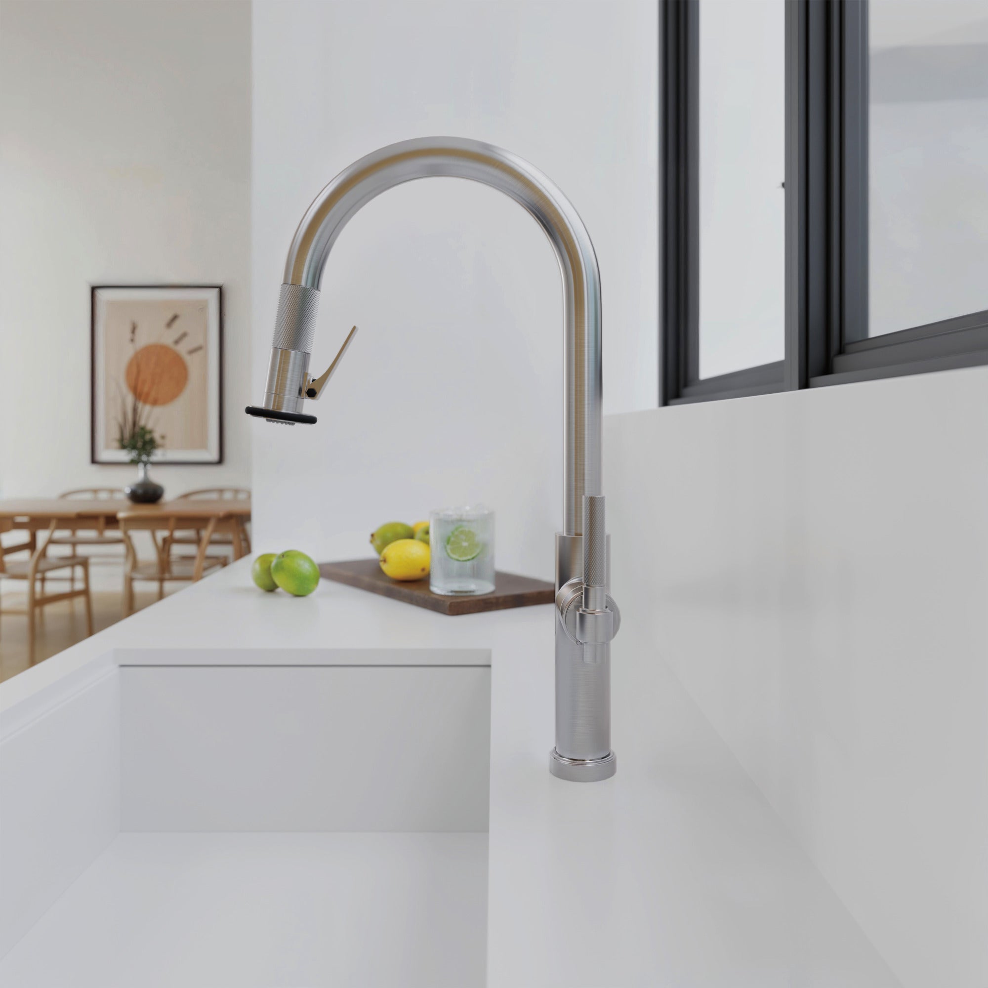 Newport Brass Muncy Pull-Down Kitchen Faucet - Trigger Spray