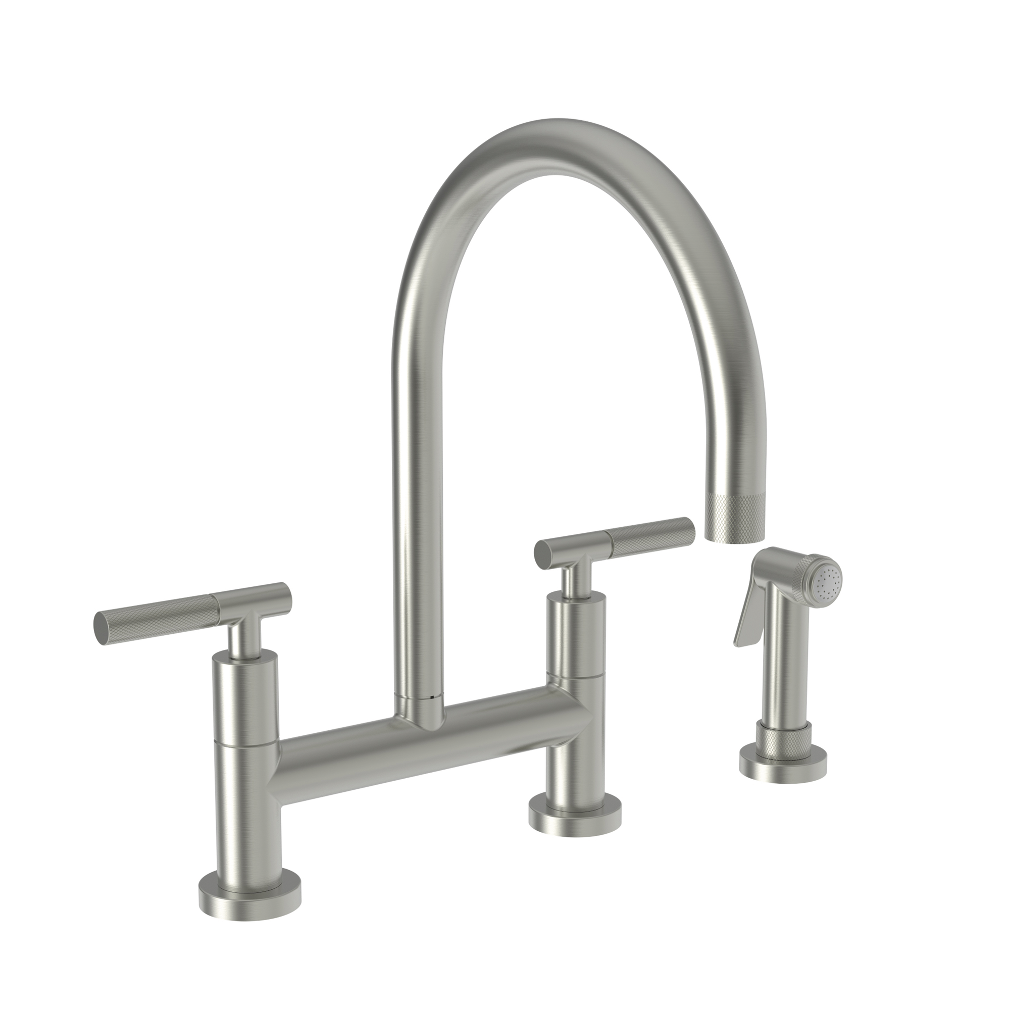 Newport Brass Muncy Kitchen Bridge Faucet with Side Spray