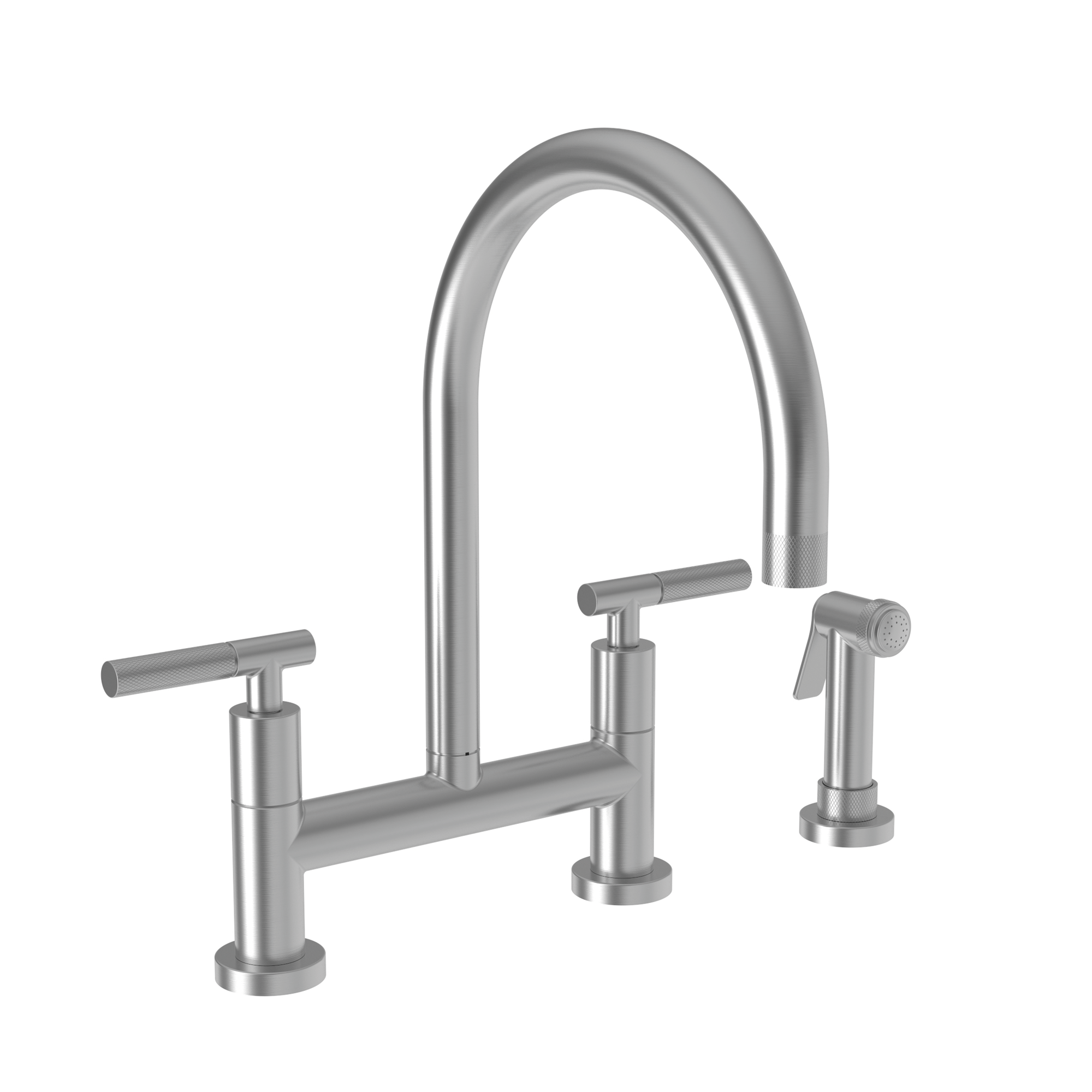 Newport Brass Muncy Kitchen Bridge Faucet with Side Spray