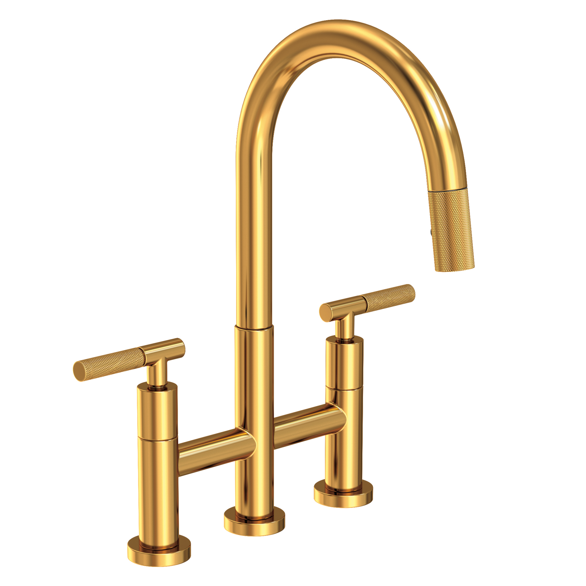 Newport Brass Muncy Kitchen Bridge Pull-Down Faucet
