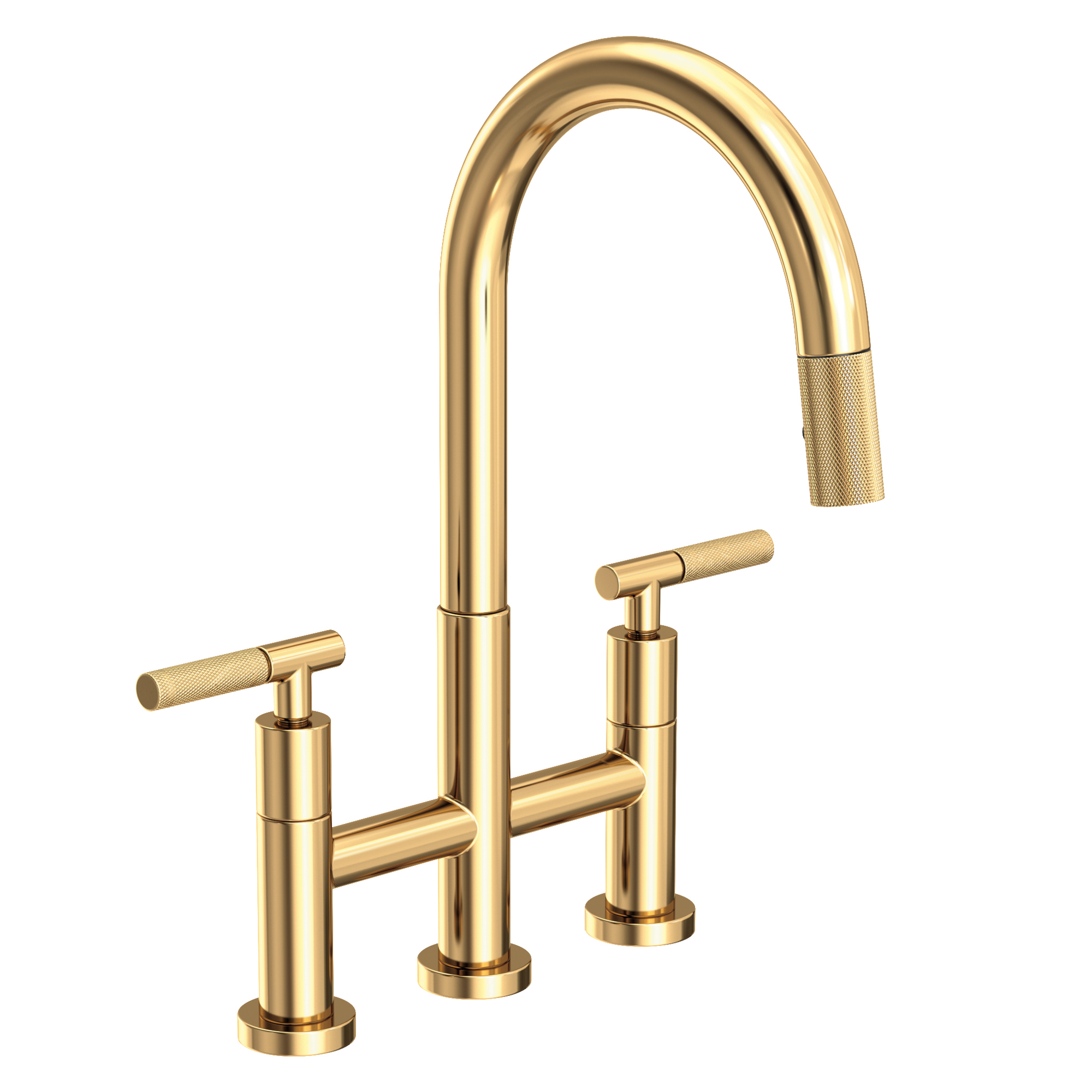 Newport Brass Muncy Kitchen Bridge Pull-Down Faucet