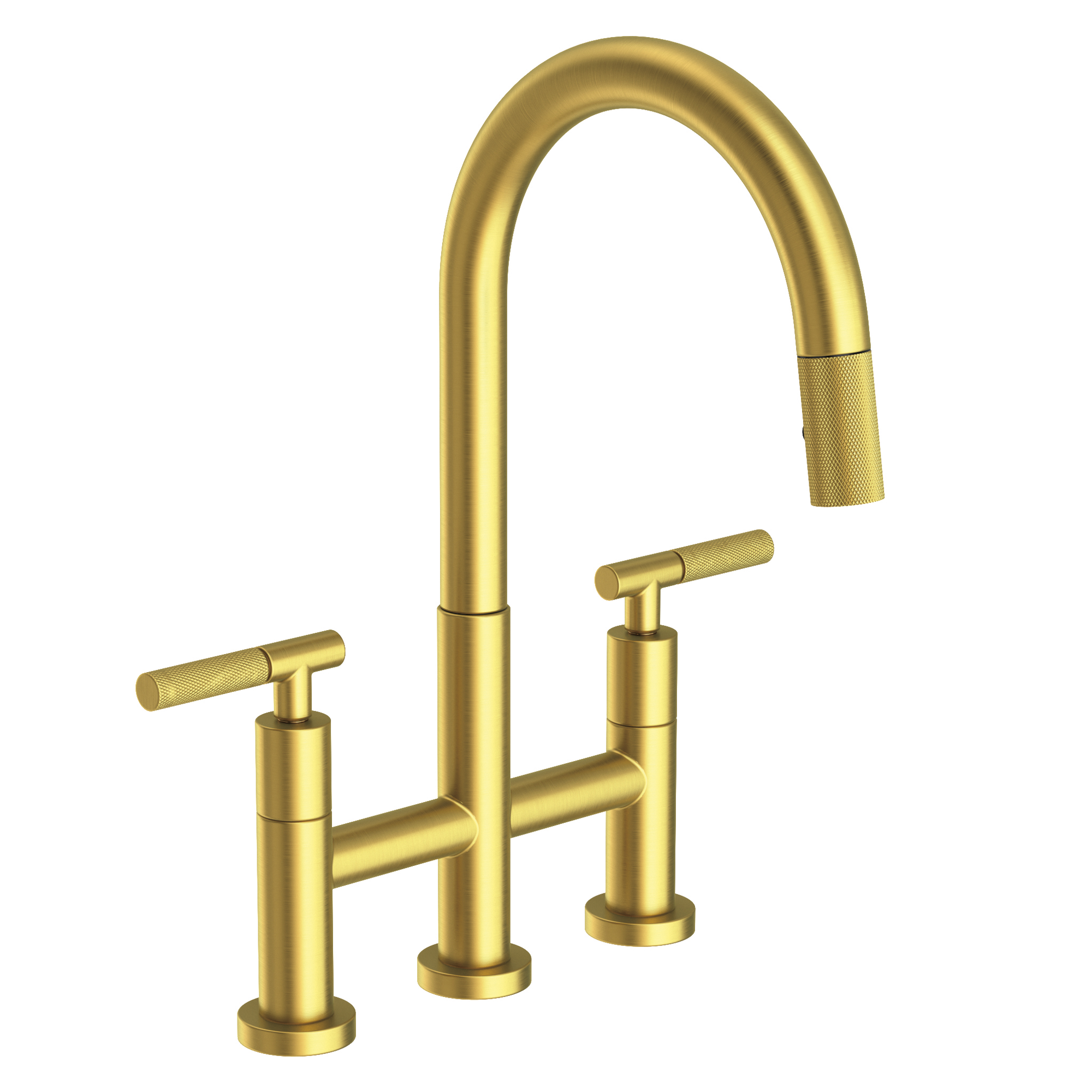 Newport Brass Muncy Kitchen Bridge Pull-Down Faucet