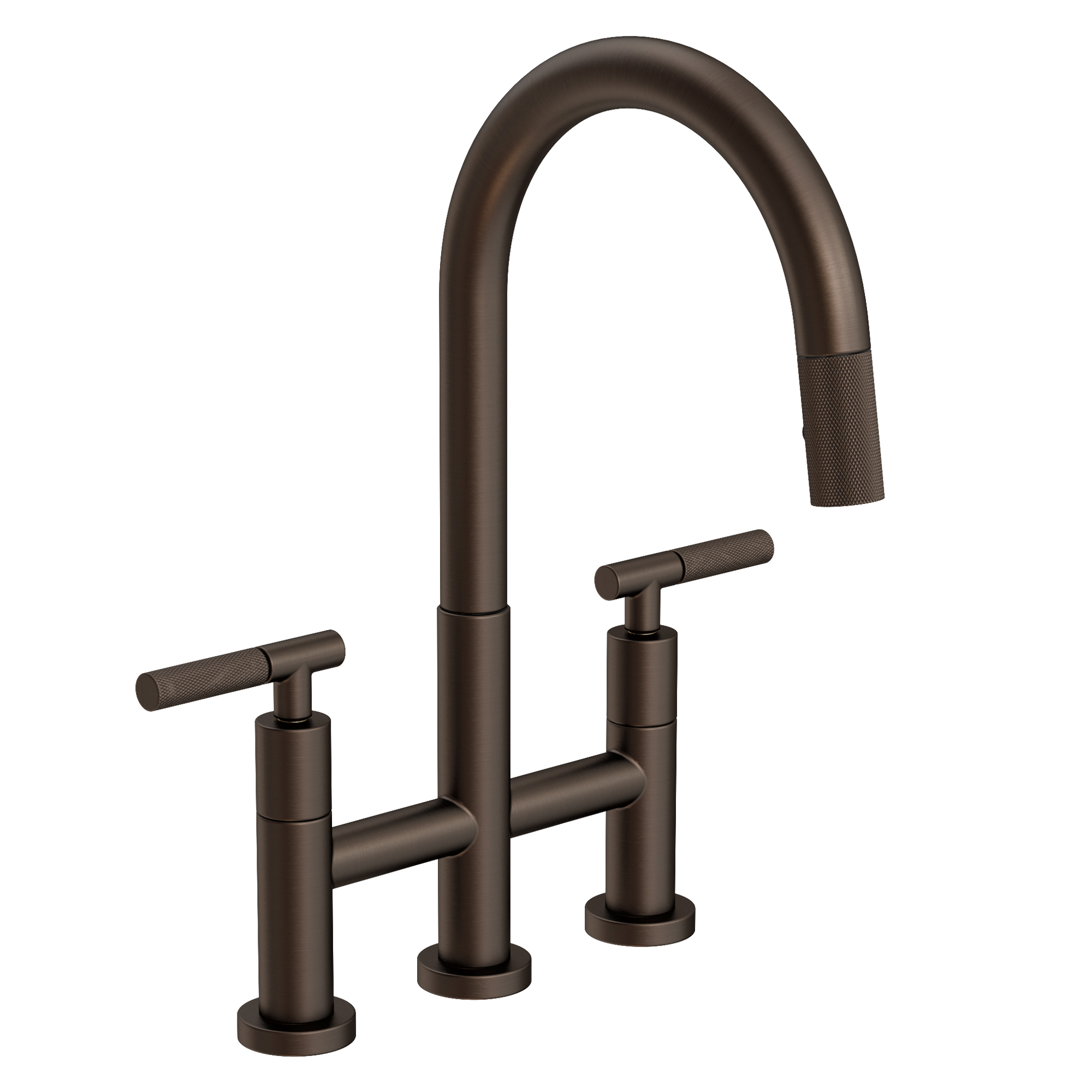 Newport Brass Muncy Kitchen Bridge Pull-Down Faucet