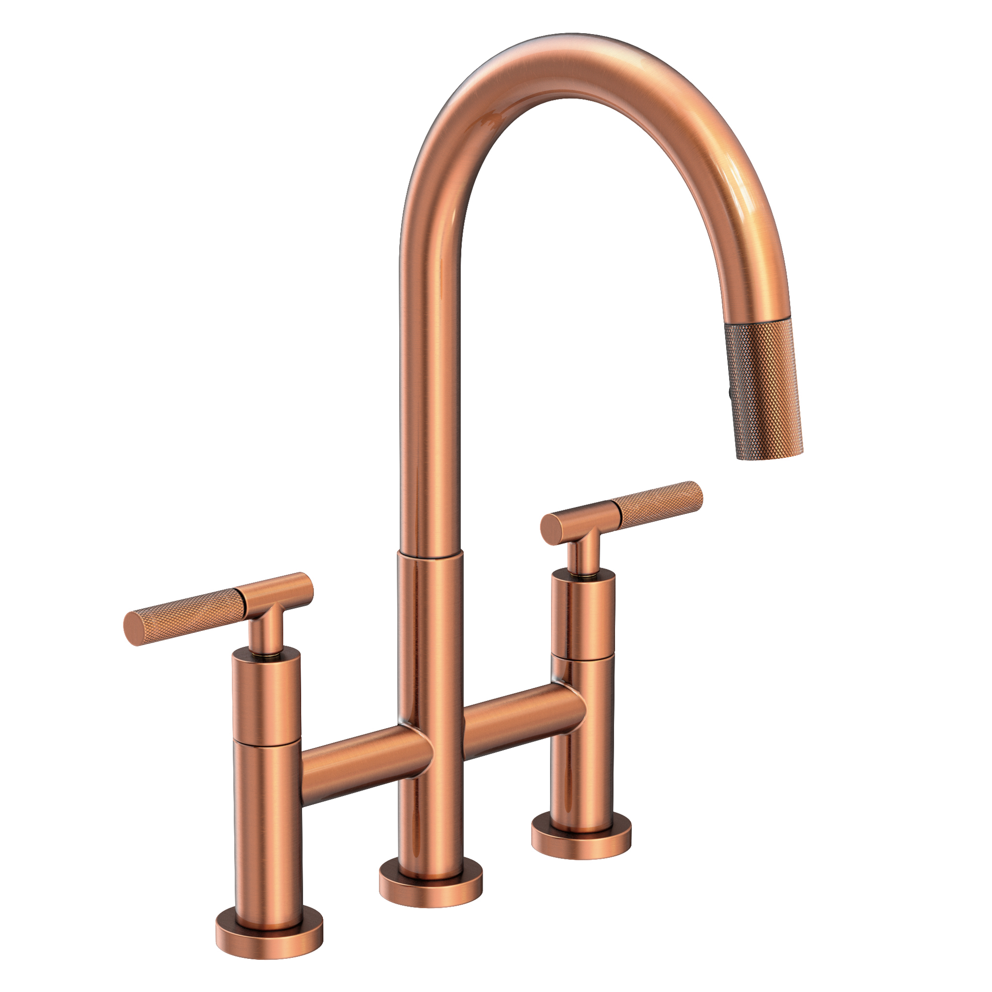 Newport Brass Muncy Kitchen Bridge Pull-Down Faucet