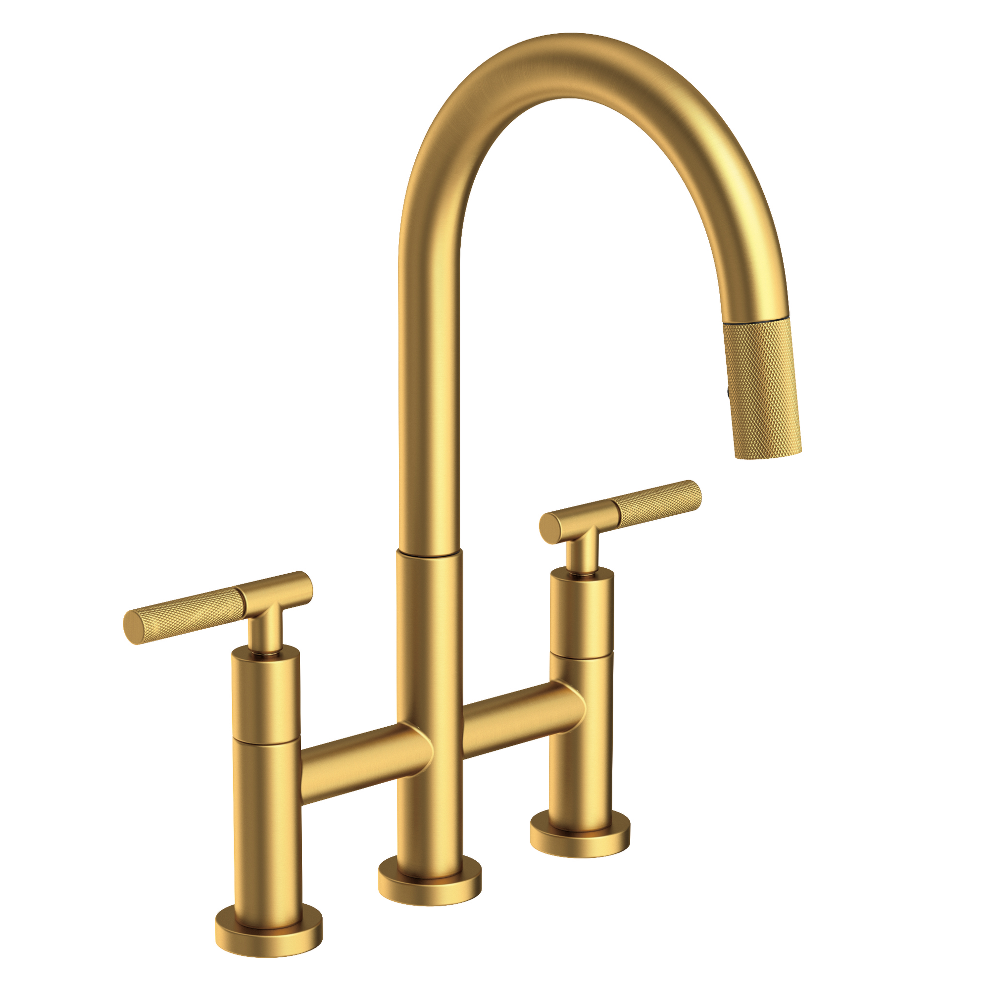 Newport Brass Muncy Kitchen Bridge Pull-Down Faucet