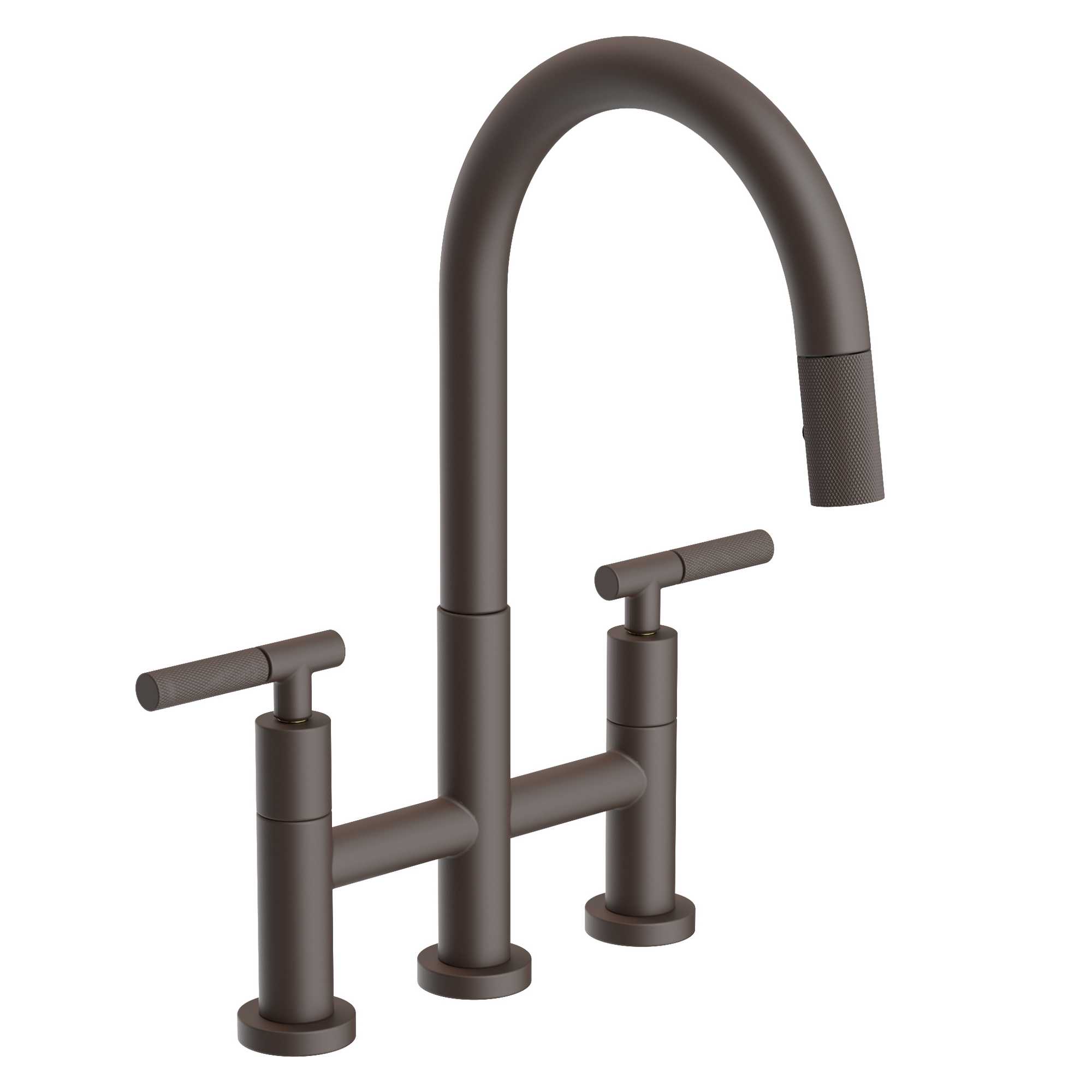 Newport Brass Muncy Kitchen Bridge Pull-Down Faucet