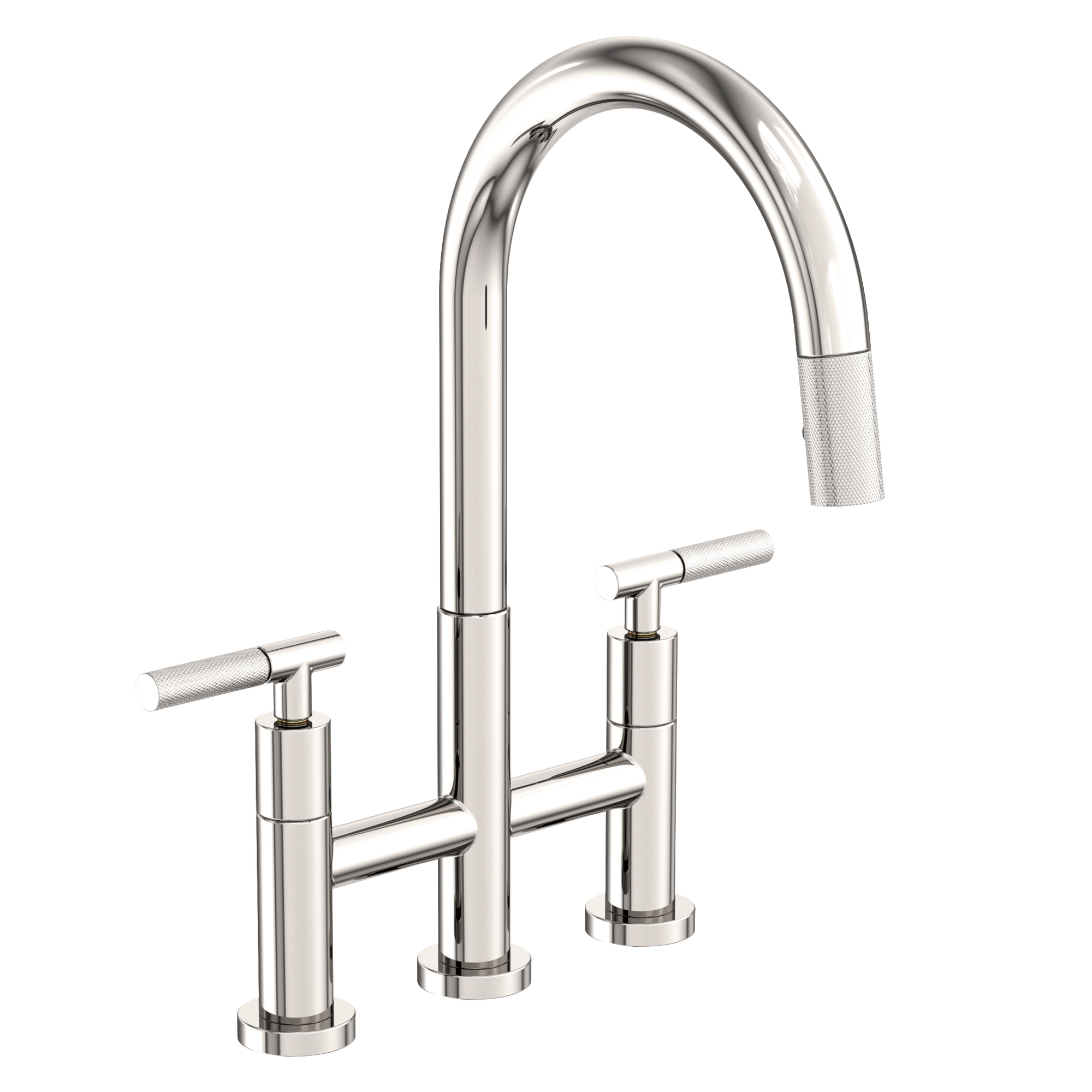Newport Brass Muncy Kitchen Bridge Pull-Down Faucet