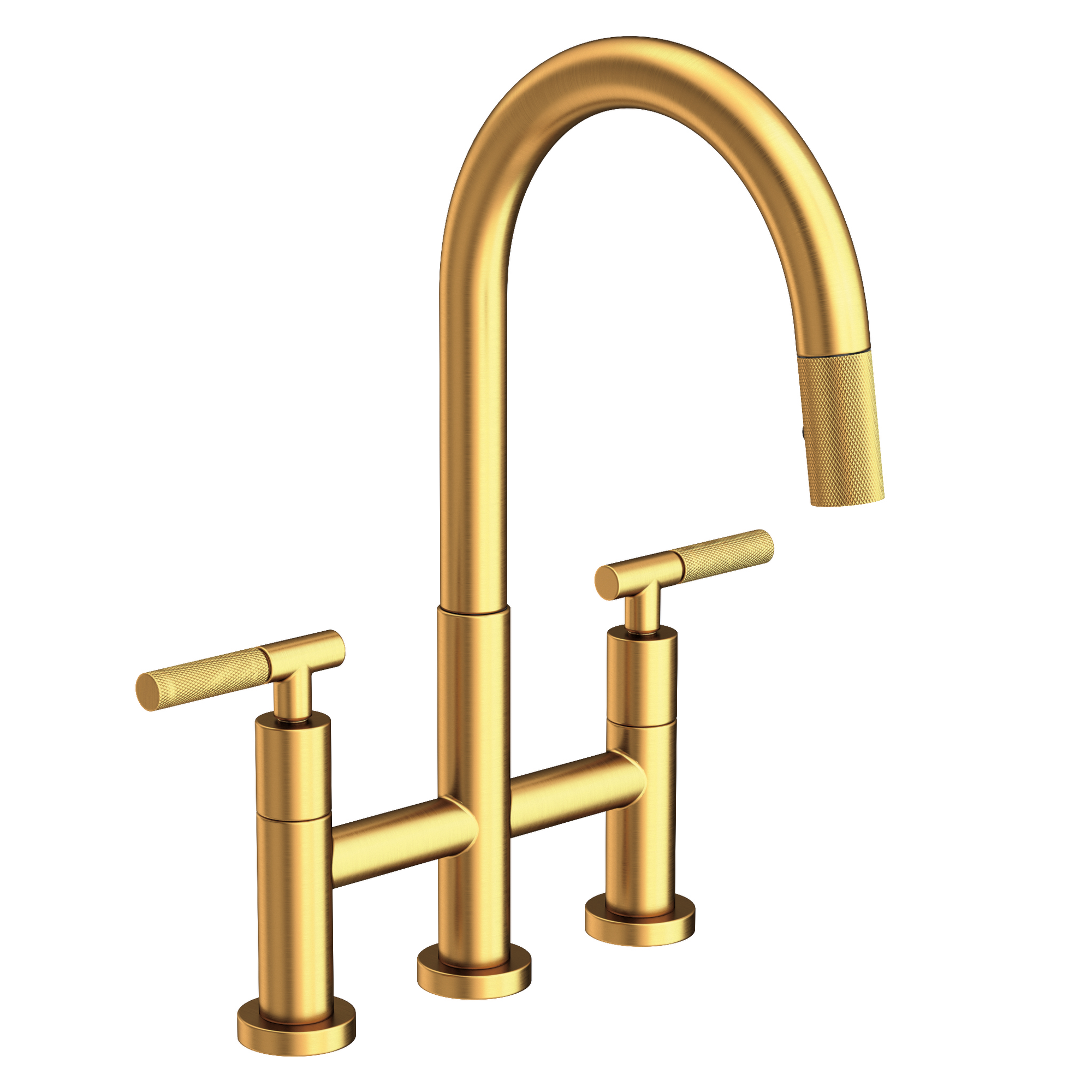 Newport Brass Muncy Kitchen Bridge Pull-Down Faucet