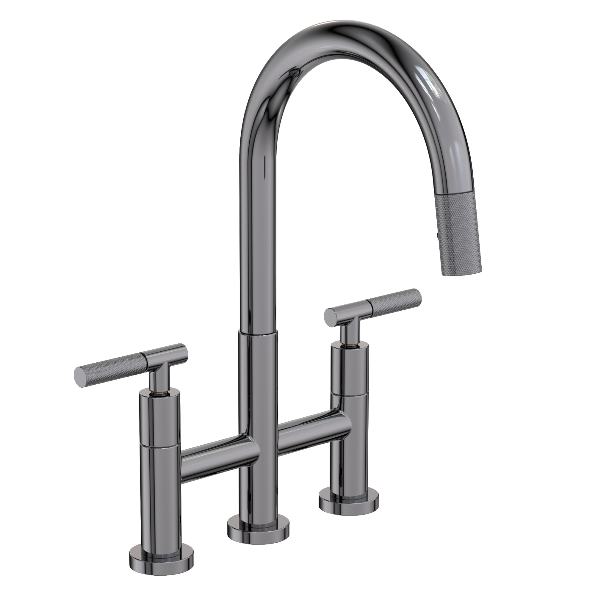 Newport Brass Muncy Kitchen Bridge Pull-Down Faucet