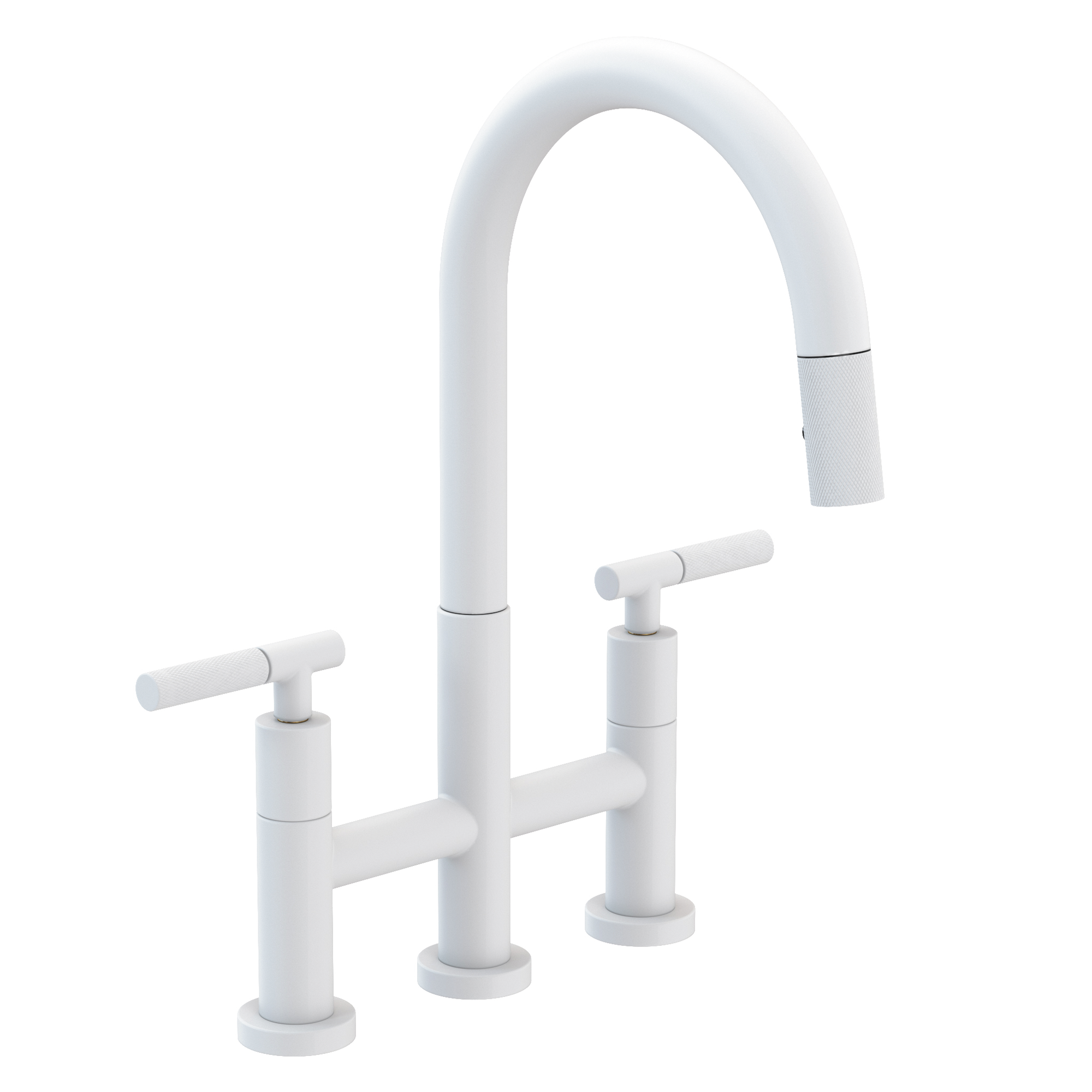 Newport Brass Muncy Kitchen Bridge Pull-Down Faucet