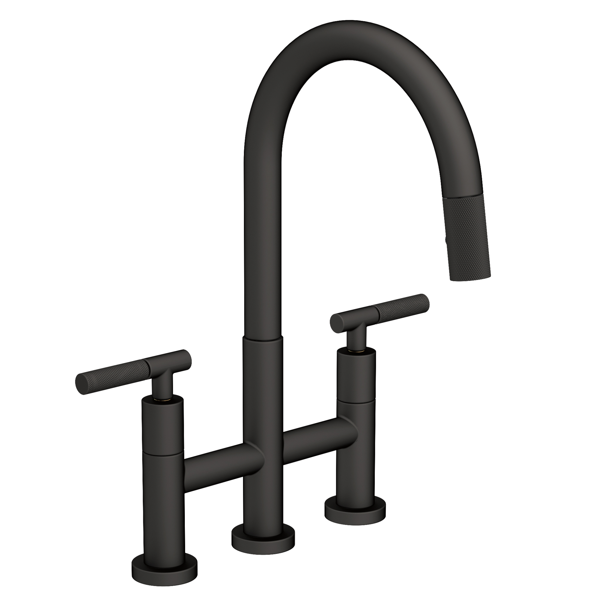 Newport Brass Muncy Kitchen Bridge Pull-Down Faucet