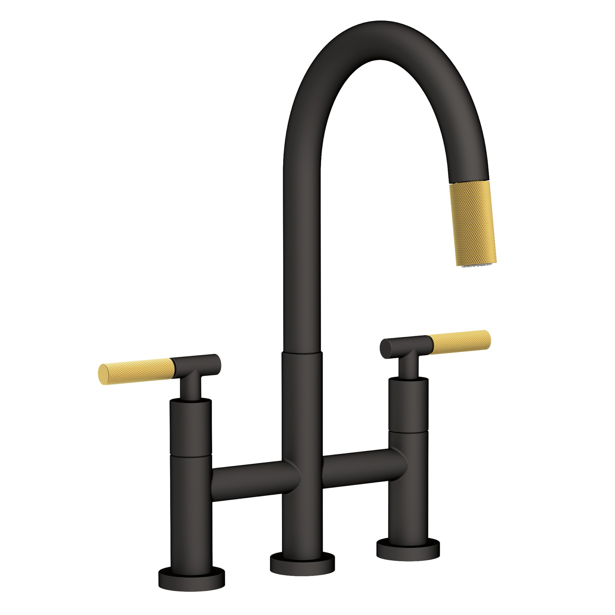 Newport Brass Muncy Kitchen Bridge Pull-Down Faucet