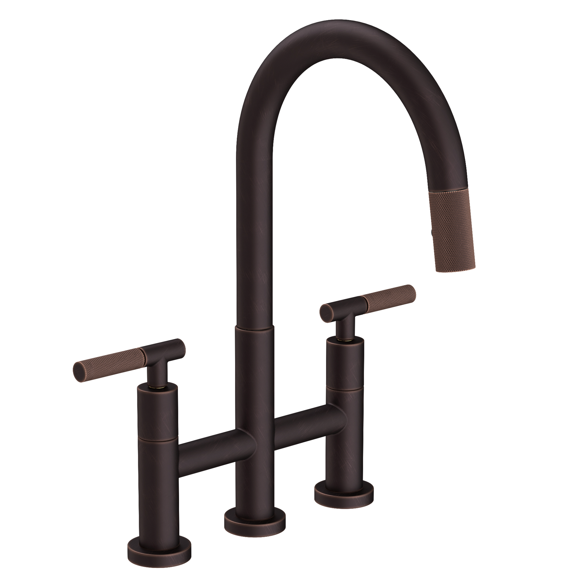 Newport Brass Muncy Kitchen Bridge Pull-Down Faucet