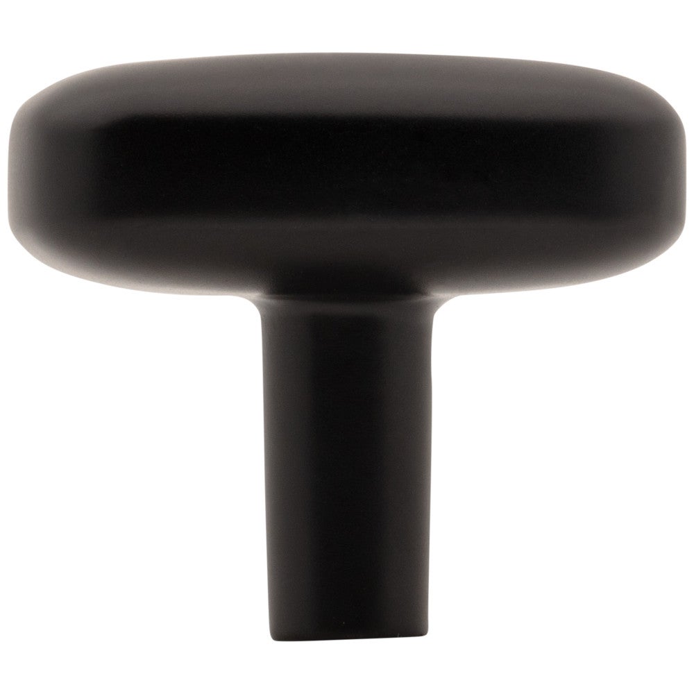 Hardware Resources 1-1/2" Rounded Rectangle Overall Length Satin Nickel Loxley Cabinet Knob