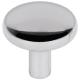 Hardware Resources 1-1/4" Diameter Satin Nickel Loxley Cabinet Knob