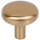 Hardware Resources 1-1/4" Diameter Satin Nickel Loxley Cabinet Knob