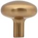 Hardware Resources 1-1/4" Diameter Satin Nickel Loxley Cabinet Knob