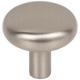 Hardware Resources 1-1/4" Diameter Satin Nickel Loxley Cabinet Knob
