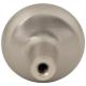 Hardware Resources 1-1/4" Diameter Satin Nickel Loxley Cabinet Knob