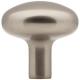Hardware Resources 1-1/4" Diameter Satin Nickel Loxley Cabinet Knob