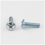 Hardware Resources 8-32 x 5/8" Zinc Plated Phillips Slotted Combo Drive Truss Head Machine Screw Sold by the Box