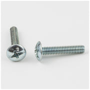 Hardware Resources 8-32 x 7/8" Zinc Plated Phillips Slotted Combo Drive Truss Head Machine Screw Sold by the Box