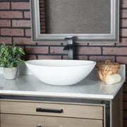 MAIDSTONE Eze MineralCast Vessel Sink - Matte White