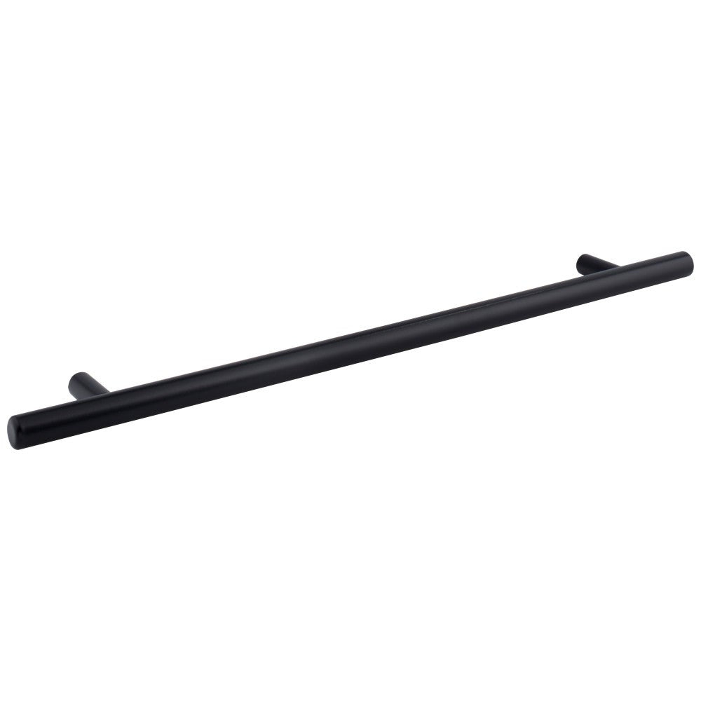 Hardware Resources 96 mm Center-to-Center Hollow Matte Black Stainless Steel Naples Cabinet Bar Pull