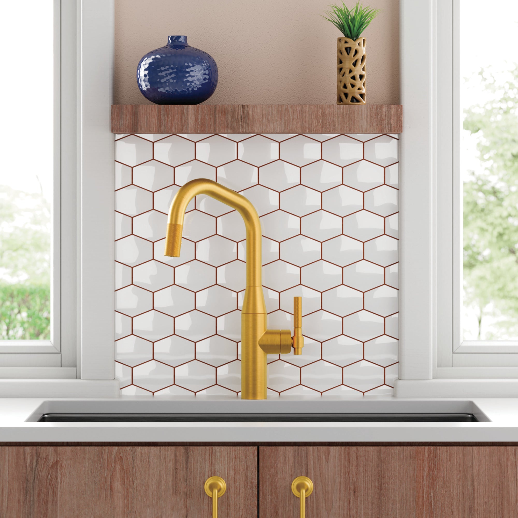 Newport Brass Muncy Pull-Down Kitchen Faucet
