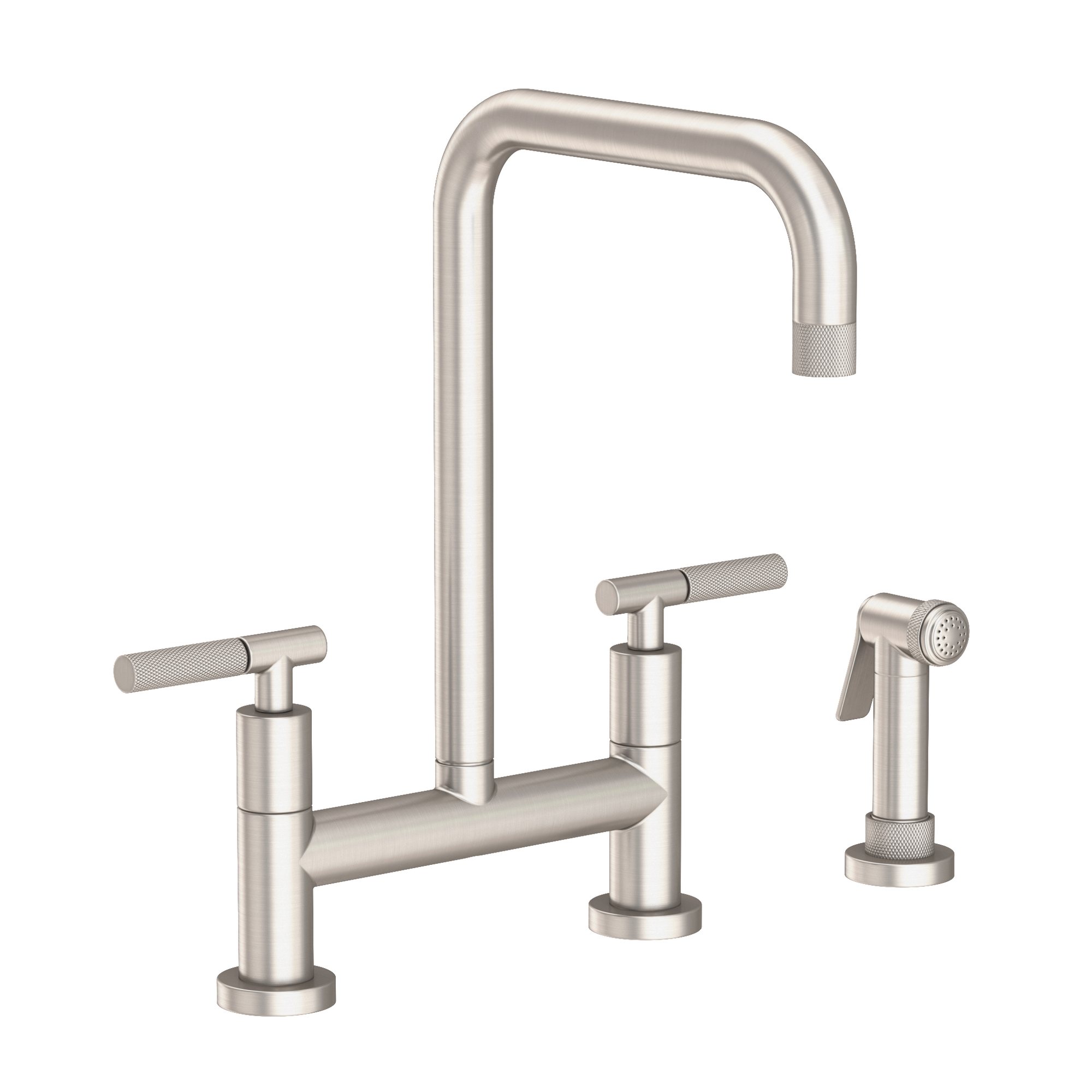 Newport Brass Muncy Kitchen Bridge Faucet with Side Spray
