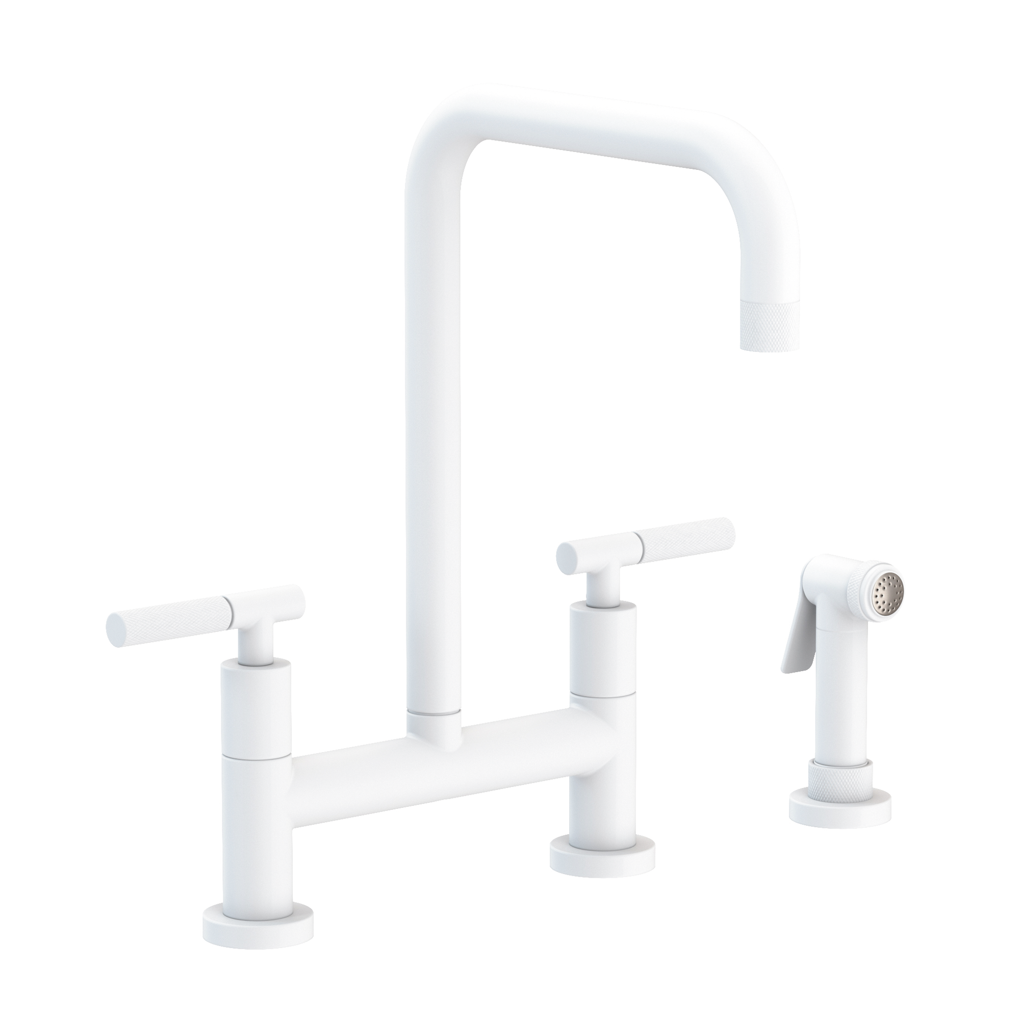 Newport Brass Muncy Kitchen Bridge Faucet with Side Spray