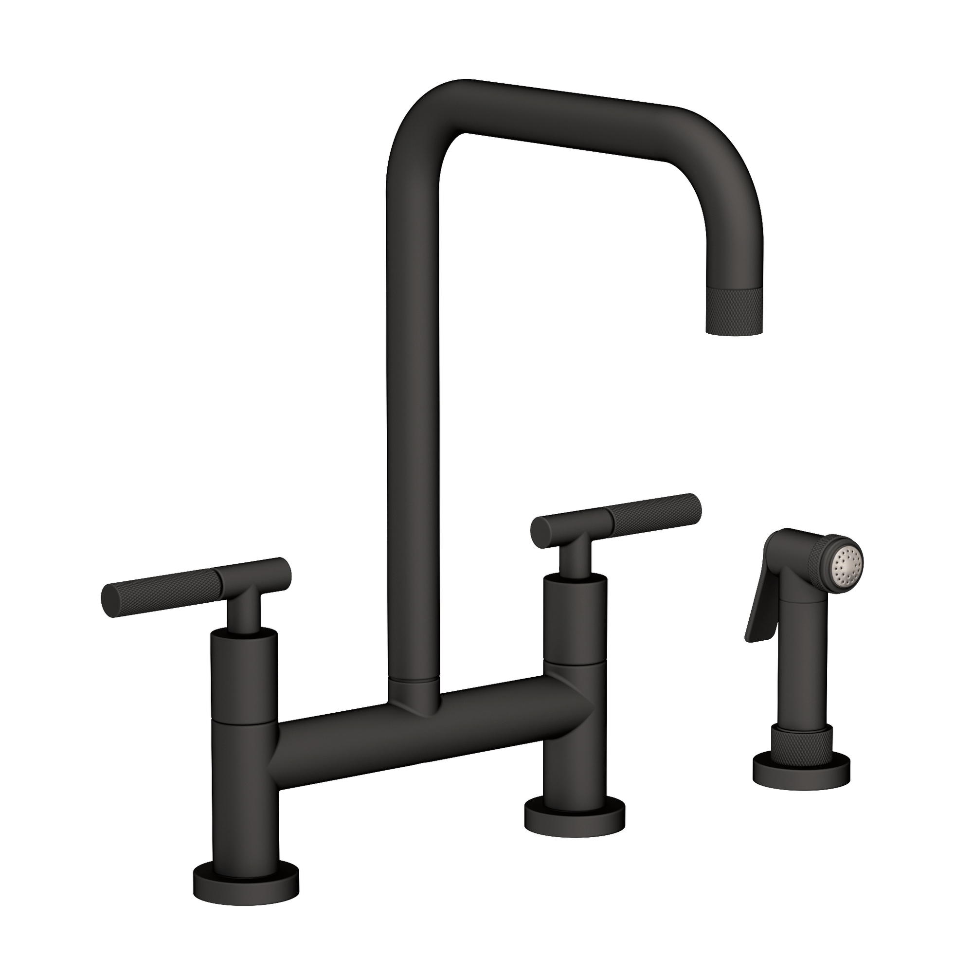 Newport Brass Muncy Kitchen Bridge Faucet with Side Spray