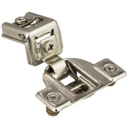 Hardware Resources HR MAX 105° 1-1/4" Overlay Standard Duty Self-Close Compact Hinge with 2 Cleats and 8 mm Dowels