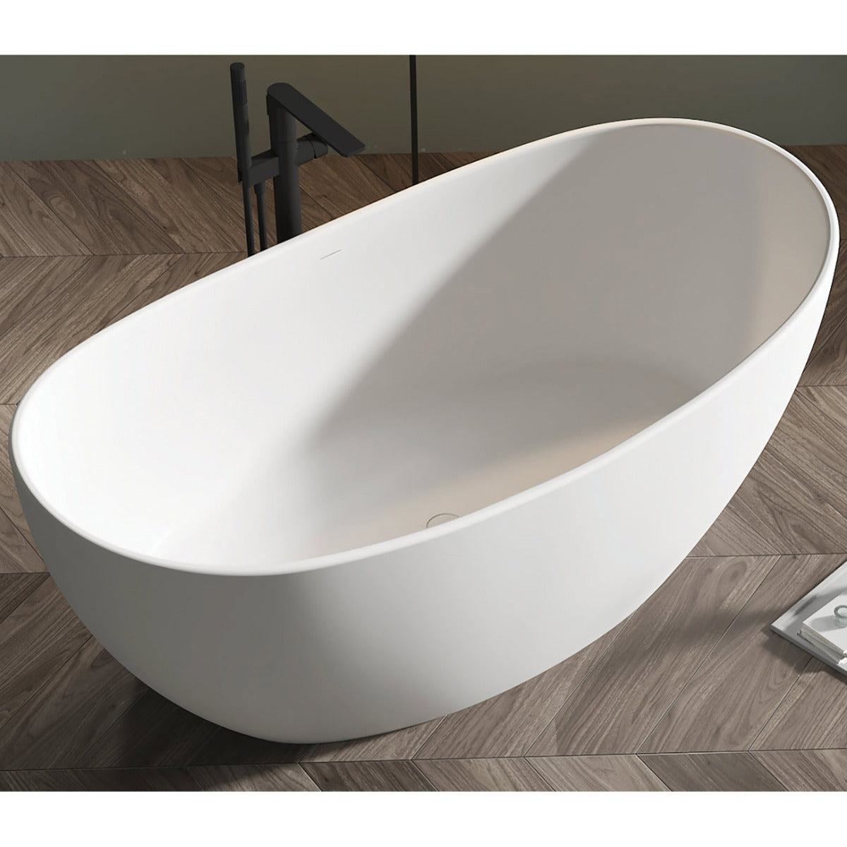 MAIDSTONE | DXV Genoa Solid Surface Bathtub