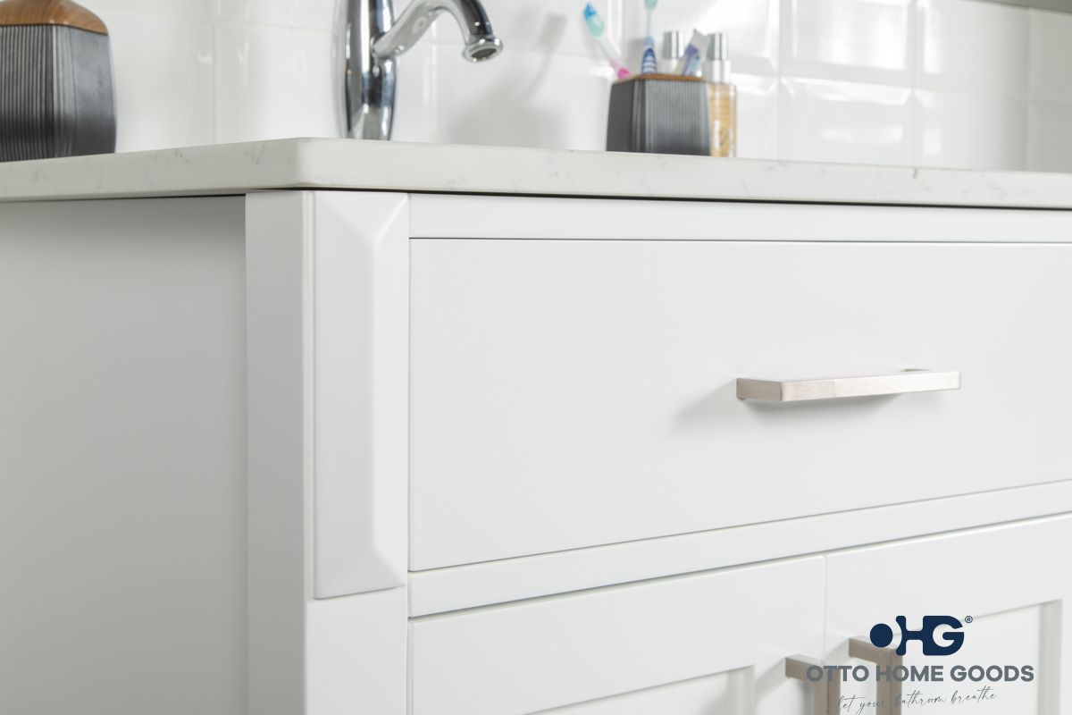 Fawna 36" White Bathroom Cabinet