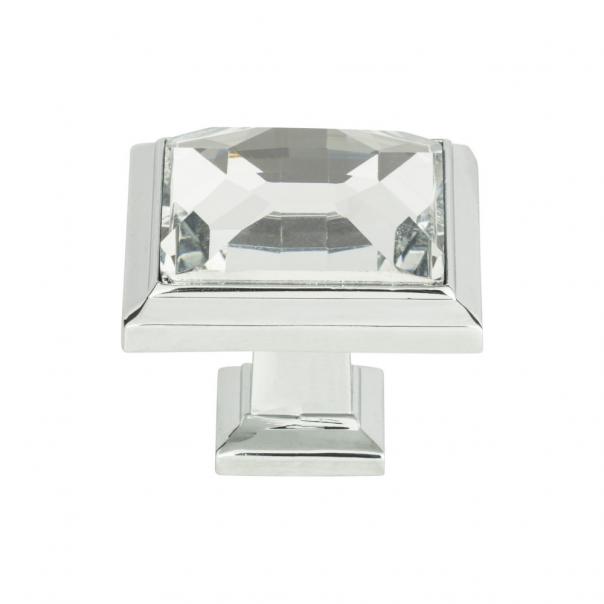 Atlas Homewares Legacy Crystal Square Knob