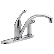 Delta Collins™ Single Handle Kitchen Faucet with Integral Spray