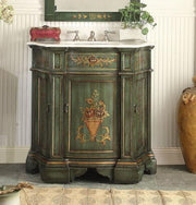 Chans Furniture HF-090G 35" Hand painted Crossfield Bathroom Sink Vanity