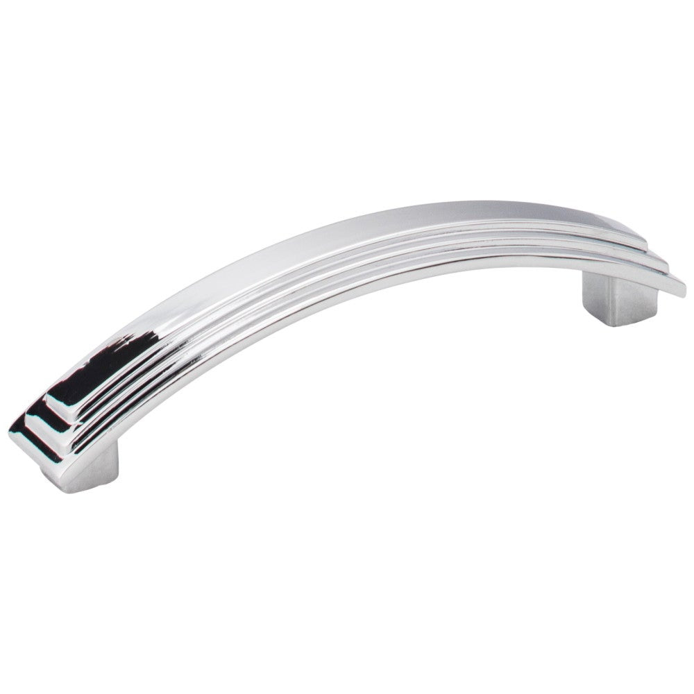 Hardware Resources 96 mm Center-to-Center Satin Nickel Arched Calloway Cabinet Pull