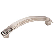 Hardware Resources 96 mm Center-to-Center Satin Nickel Arched Calloway Cabinet Pull