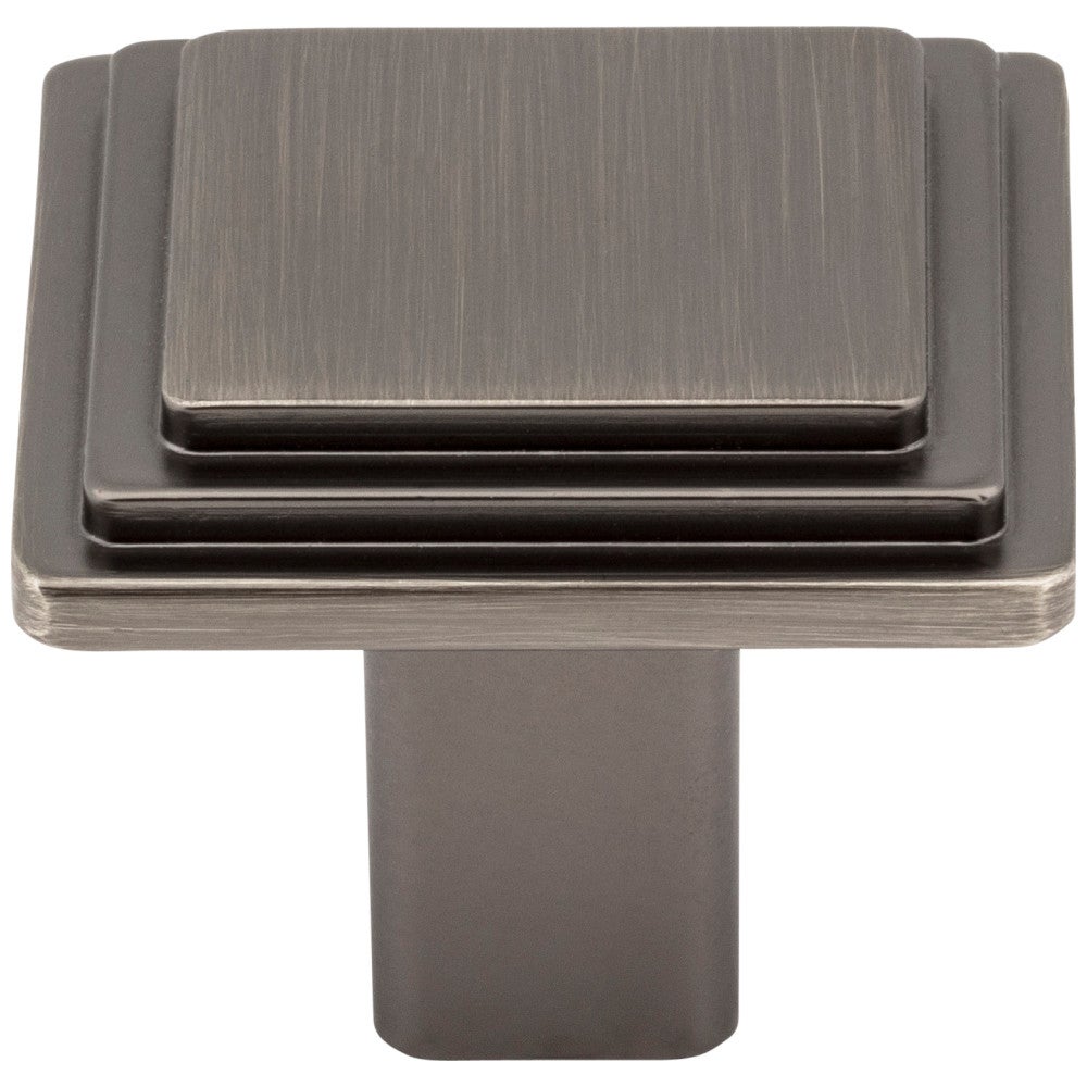 Hardware Resources 1-1/8" Overall Length Polished Chrome Square Calloway Cabinet Knob